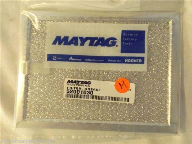 AMANA MICROWAVE 52001030 Filter, Grease NEW IN BOX AMANA MICROWAVE 52001030 Filter, Grease NEW IN BOX